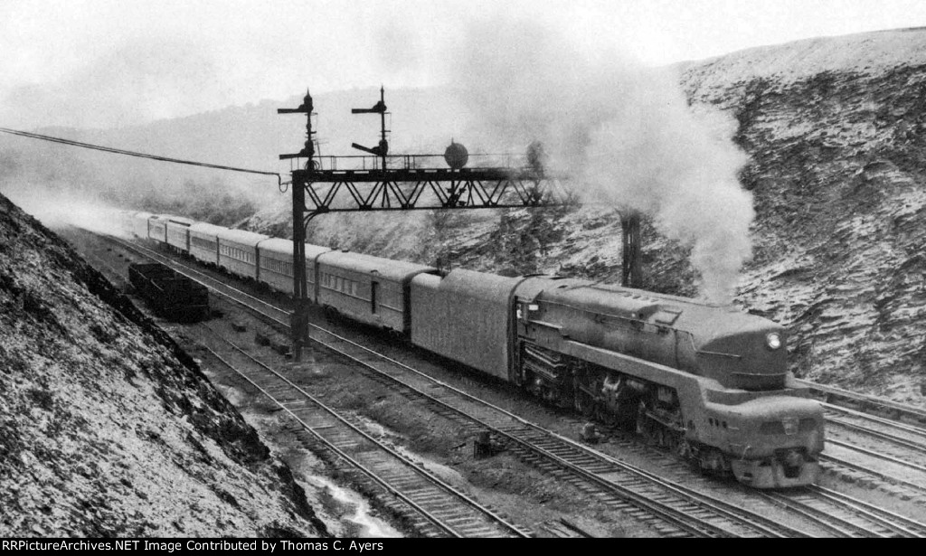 PRR "Duplex," 4-4-4-4, c. 1948